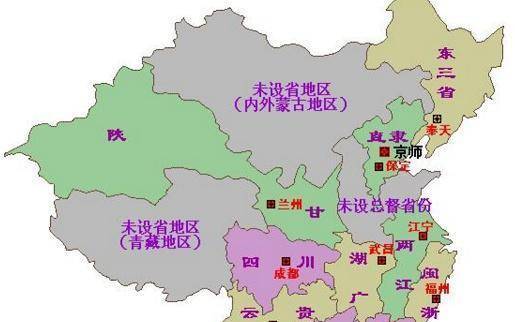 清朝有22个行省，为何却只有9个总督？其他地方谁来管？